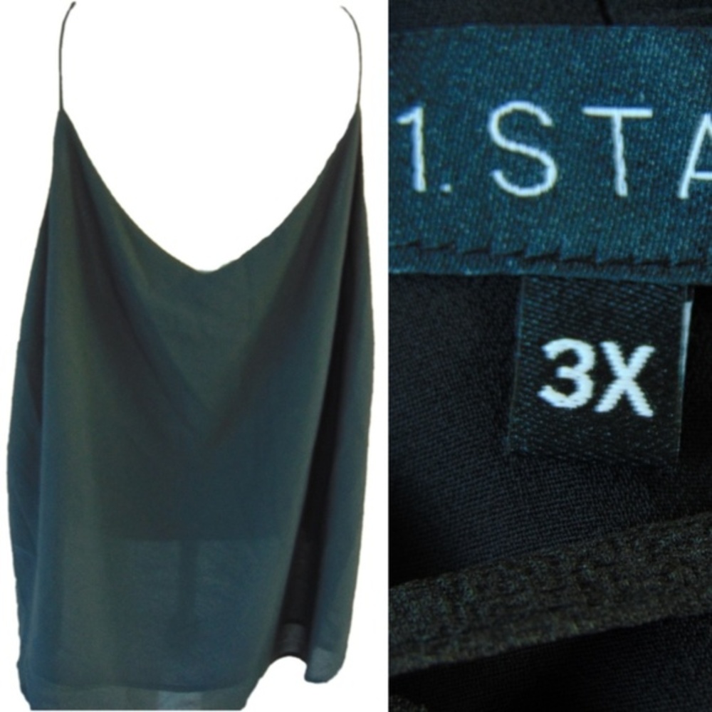 🔥SALE 1. State Lattice Back Tank 3X